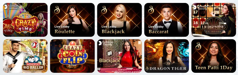 Jeux de casino en direct BETSWAGGER CASINO