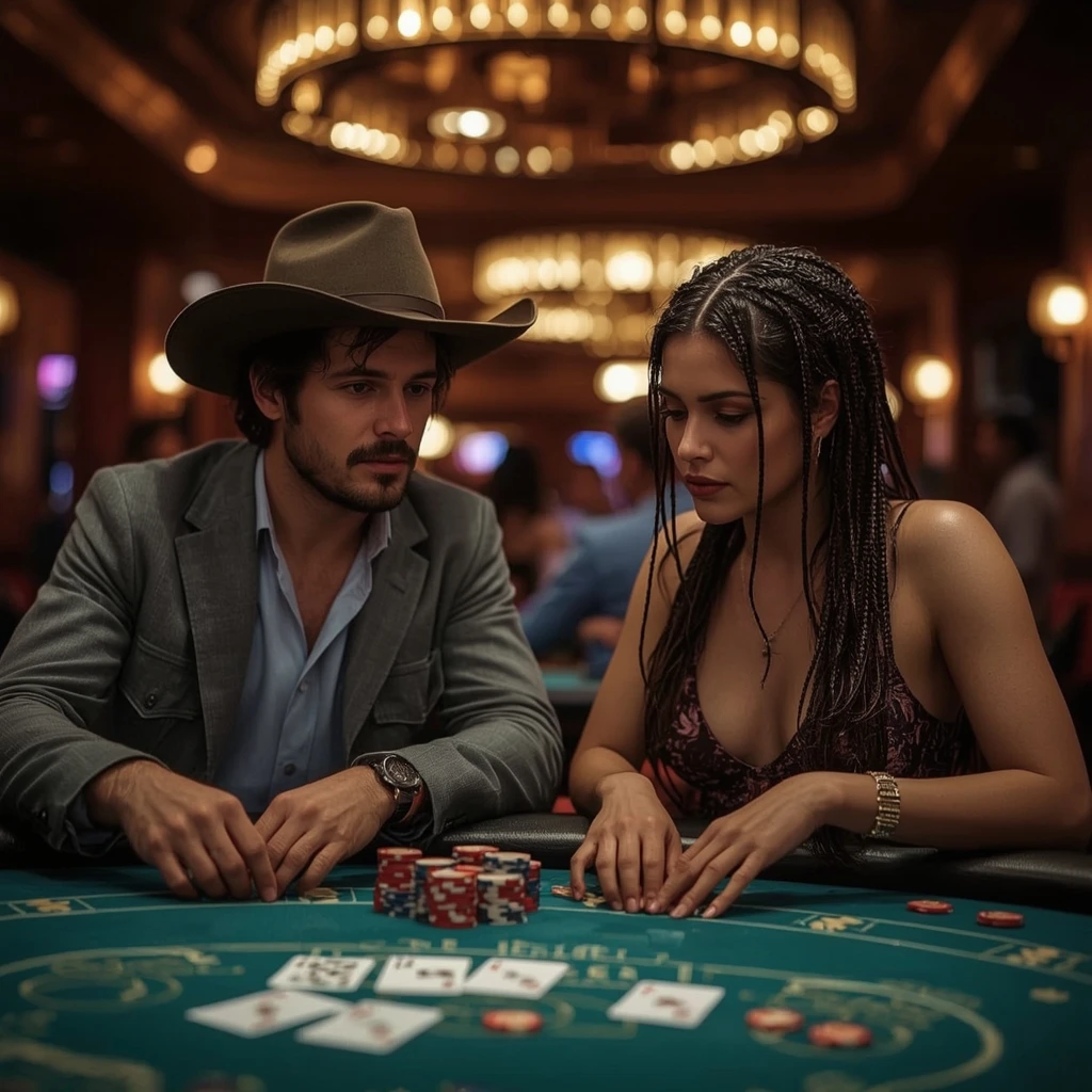 photo de deux joueurs de poker Betswagger Casino