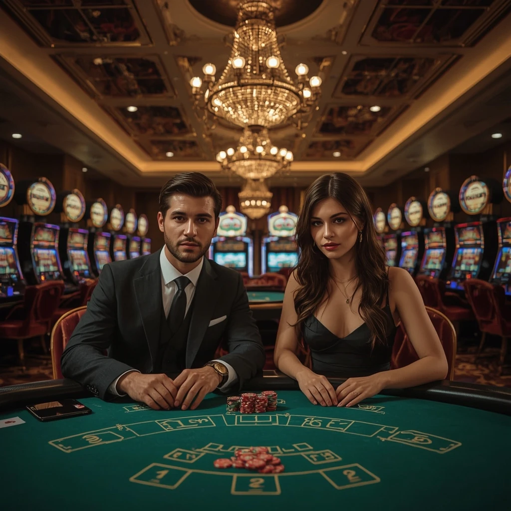 Deux joueurs de poker dans un BETSWAGGER CASINO